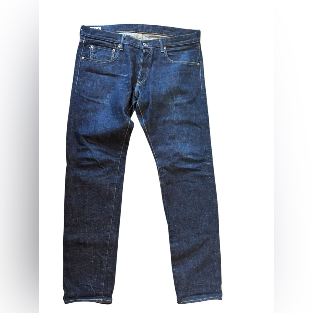 ONI DENIM 921NIXX Natural Indigo Selvedge Denim made in Japan Size 36 - Picture 11 of 13
